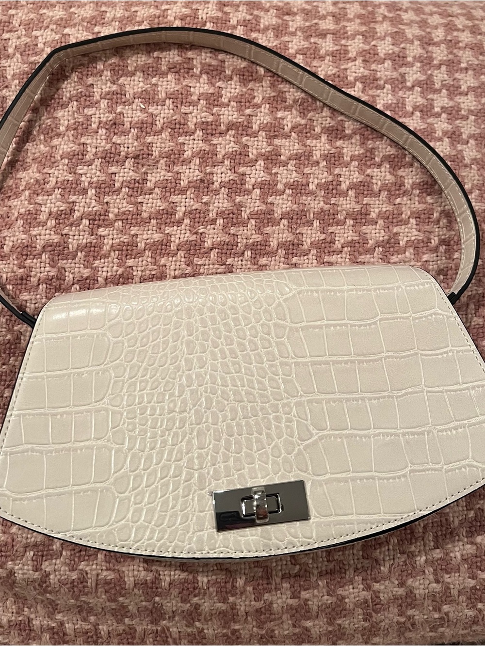Women's White Shoulder Bag